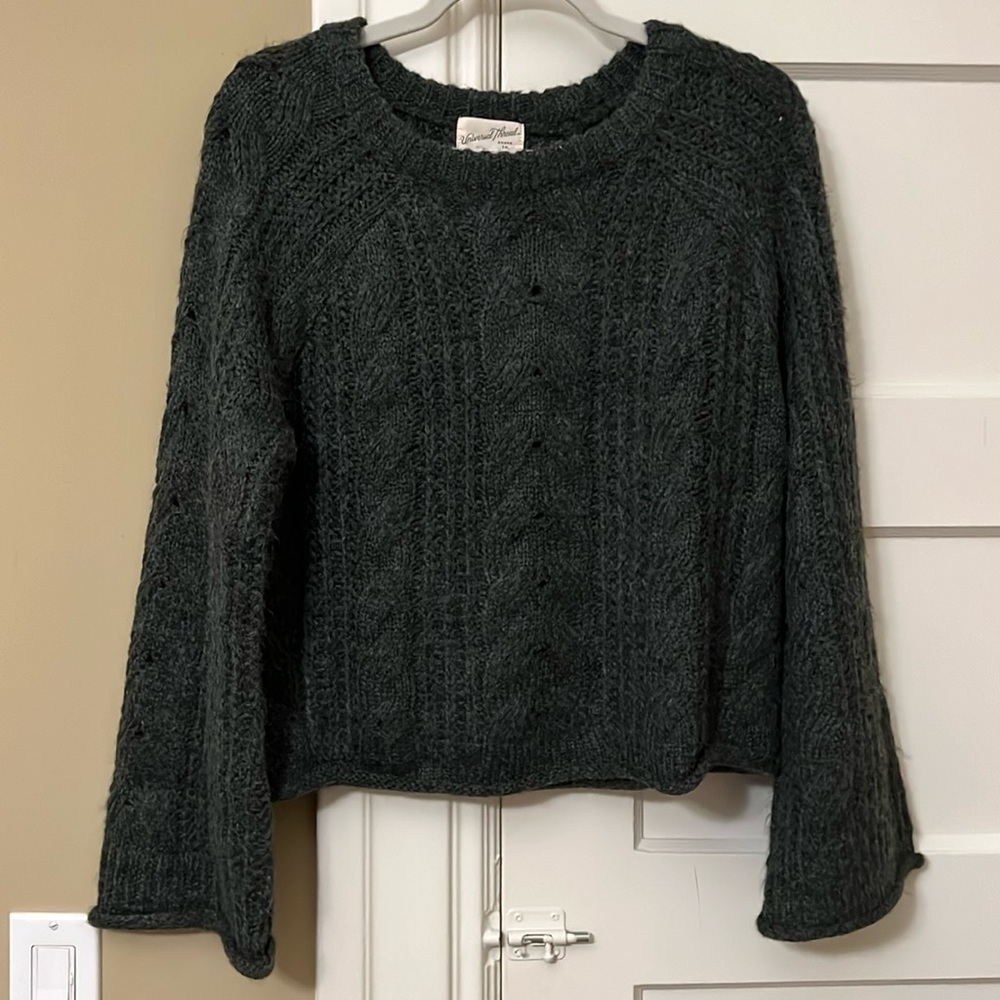 Grey Knit Sweater